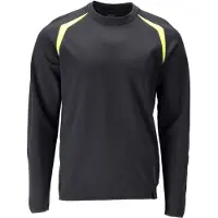 Mascot Warnschutz-Sweatshirt 21584-337-01017 Gr. 2XL schwarz/hi-viz gelb
