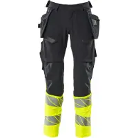 Mascot Herren Hose mit Hängetaschen ACCELERATE SAFE Schwarzblau / Hi-vis Gelb 51 - 19131-711-01017-76C51 - Schwarzblau / Hi-vis Gelb