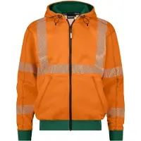 Dassy Warnschutz Kapuzensweatshirt EVANS PESCO84 Gr. XS neonorange/flaschengrün