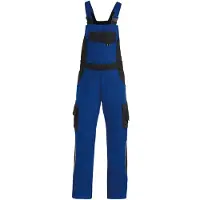 FHB Latzhose Herren Twill Eckhard 130630 32 royalblau/schwarz