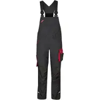 F-engel Galaxy Latzhose Damen 3815-254-79757 Gr. 36 anthrazit/rot