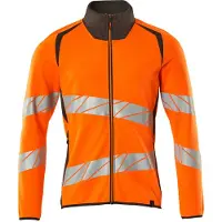 Mascot Herren Sweatshirt mit Reißverschluss ACCELERATE SAFE Hi-vis Orange / Dunkelanthrazit XL - 19184-781-1418-XL - Hi-vis Orange / Dunkelanthrazit