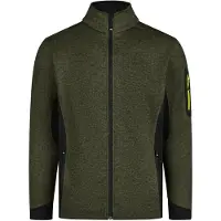 FHB Strickjacke Christoph 79595 Gr. S oliv/schwarz