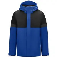 FHB LUCA Regenjacke, royalblau-schwarz, Gr. 5XL