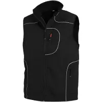 FHB Softshell-Weste Martin 78517 Gr. XS schwarz