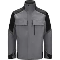 FHB Arbeitsjacke Frank 125900 Gr. S grau/schwarz