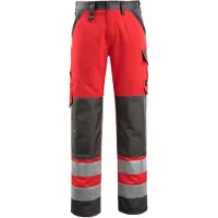 Mascot Maitland Hose mit Knietaschen SAFE LIGHT Hi-vis Rot / Dunkelanthrazit 56 - 15979-948-22218-82C56 - Hi-vis Rot / Dunkelanthrazit