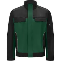 FHB Ernst Arbeitsjacke - Grün-Schwarz 102 XS