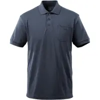 Mascot Herren Orgon Polo-Shirt mit Brusttasche CROSSOVER Schwarzblau 3XL - 51586-968-010-3XL - Schwarzblau