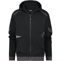 Dassy Kapuzen-Sweatjacke Lunax 300549 COPES80 Gr. S schwarz/anthrazitgrau