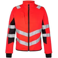 F-engel Warnschutzjacke Safety 1544-314-4720 Gr. S rot/schwarz
