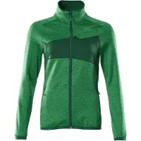 Mascot Damen Fleecepullover mit Reißverschluss ACCELERATE Grasgrün / Grün 5XL - 18153-316-33303-5XL - Grasgrün / Grün