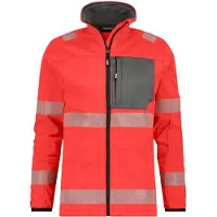 Dassy Warnschutz Midlayer-Jacke CAMDEN PESSPA35 Gr. S neonrot/zementgrau