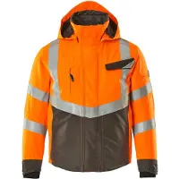 Mascot SAFE SUPREME Warnwinterjacke wasserdicht Klasse 3 Hastings 15535 Gr. 4XL hi-vis orange/dunkelanthrazit