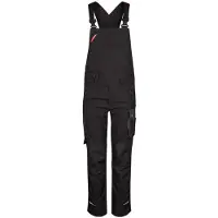 F-engel Damen Latzhose "3815-254" Galaxy - 48 - schwarz/anthrazit