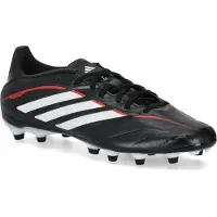 Adidas Fußballschuh PERFORMANCE "COPA PURE IV LEAGUE FIRM GROUND", Gr. 44, schwarz (core schwarz, ftwr weiß, lucid rot), Synthetik, Schuhe Fußballschuh, Außensohle für feste Böden