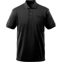 Mascot Herren Orgon Polo-Shirt mit Brusttasche CROSSOVER Schwarz S - 51586-968-09-S - Schwarz