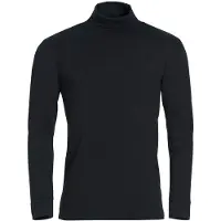 Clique Elgin Rollkragen Langarmshirt Herren 99 - schwarz S