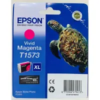 Epson Turtle T1573 Vivid Magenta, High (L) Yield, Magenta, Tinte auf Pigmentbasis, 25,9 ml, 1 Stück(e), Einzelpackung