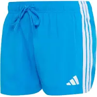 Adidas Badeshorts PERFORMANCE "3S SH 3IN", Herren, Gr. 3XL, N-Gr, blau (bright blau, weiß), Obermaterial: 100% Polyester, Badehosen Badeshorts