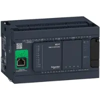 Schneider Electric TM241CE24R SPS-Steuerung, Modicon M241, 24 E/A, Ethernet, 2x Modbus, 100 bis 240 VAC, Relaisausgänge, Schraubklemmen