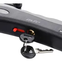 Meteor Fahrrad Sicherheit Bügelschloss Fahrradschloss U-lock Twister+