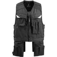 Mascot Baza Werkzeugweste Schwarz Schwarz S - 15089-154-09-S - Schwarz