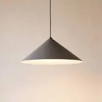 TK Lighting Hängeleuchte Lume L, braun, Metall, Ø 40 cm, GX53