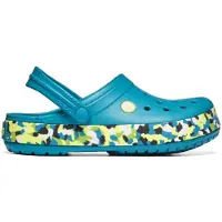 Crocs Crocband Clog, Turbo Teal/Multi, 38 EU, Turbo Teal Multi, 37/38 EU