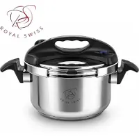 Bellissima Schnellkochtopf 4L – Edelstahl Druckkochtopf – Induktionsgeeignet – Für Gas, Elektro & Keramik – Sicherheitsverschluss – Royal Swiss