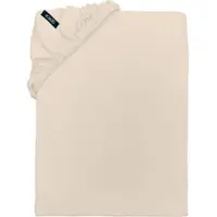 SOCCX Spannbettlaken "", beige, L:200cm, Baumwoll-Jersey, Obermaterial: 100% Baumwolle, Bettlaken, Spannbettlaken, gewebtes Label