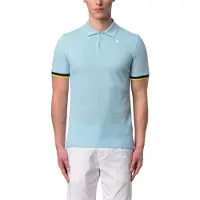 K-way – Vincent Piqué-Poloshirt für Herren in schmaler Passform – Größe XL