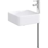Syfax Waschbecken mit Wasserhahn und Abfluss Chrom