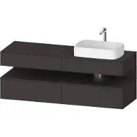 Duravit QA4778080800000 QTG KWTU WH Ek. 1600x550x600 Gt Smt H