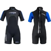 Cressi Medxbaby 2.5 Mm Junior-kurzarm-shorty