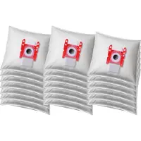 KOMA Consulting s.r.o. KOMA BS67G - Set mit 20 Stück Staubsaugerbeuteln mit Kunststoffstaubsperre für Bosch Typ G ALL Staubsauger