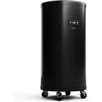 Klarstein Beersafe L Kühlschrank mit LED Display, Edelstahl-Kühlschrank für Zimmer, Indoor/Outdoor Getränkekühlschrank, Weinkühlschrank für Getränke, 70L Kühlschrank mit 360° Sicht, 0-16°C