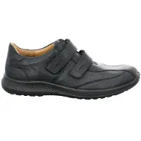 Jomos CAMPUS Slipper in Übergrößen Schwarz 322206 26 000 große Herrenschuhe