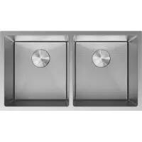Mexen Binox 2-Komponenten Edelstahlspüle 800 x 450 mm, Inox HC - 6421802000-01HC