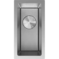 Mexen Trixo Edelstahlspüle 1-beckig 230 x 440 mm, Inox HC - 6411221000-01HC