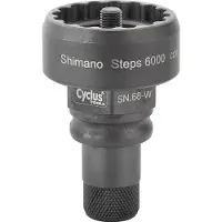 Cyclus Abzieher F.Shimano Steps 6000 Verschl.Mutter