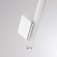 Molto Luce LED-Wandleuchte VINA UP M, chromfarben, Höhe 60 cm, IP44 CCT