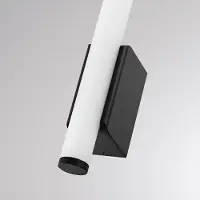 Molto Luce Wandlampe VINA UP M, schwarz, für Badezimmer, Aluminium, Modern, Wandleuchte, Wandlampe Innen