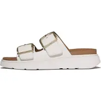 FitFlop Gen Ff Buckle Tumbled Leather Sandalen