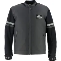 Helstons V-Series Motorrad Textiljacke, grau/schwarz, 2XL