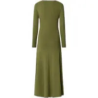 Pepe Jeans für Damen. PL9537717 Bibiera grünes Kleid (XS), Lässig, Baumwolle, Langarm