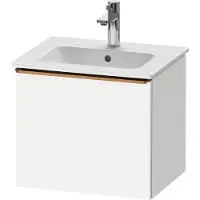 Duravit D-Neo bâti-support lavabo suspendu, 510x440x402mm, 1 tiroir, avec poignée bronze brossé