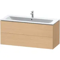 Duravit L-Cube bâti-support lavabo suspendu, 2 tiroirs, 1220x550x481mm, LC624303030, LC624303030