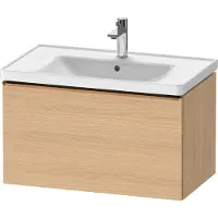 Duravit D-Neo bâti-support lavabo suspendu, 784x440x452mm, 1 tiroir, avec poignée bronze brossé