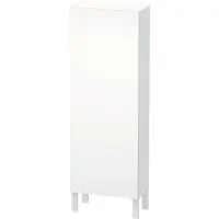 Duravit Halbhochschrank L-Cube 50x24,3x132cm, Tür re, weiß supermatt